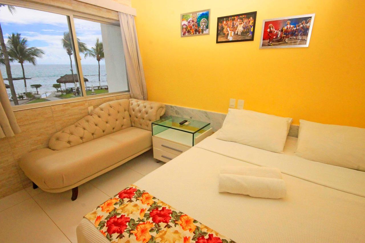Flats Vista Mar E Frente Mar Na 프라이아 두스 카르네이로스 외부 사진
