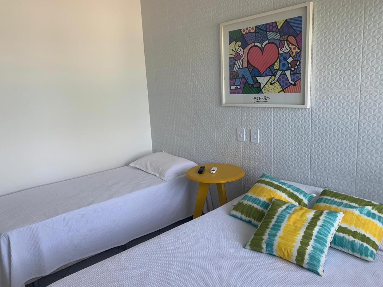 Flats Vista Mar E Frente Mar Na 프라이아 두스 카르네이로스 외부 사진