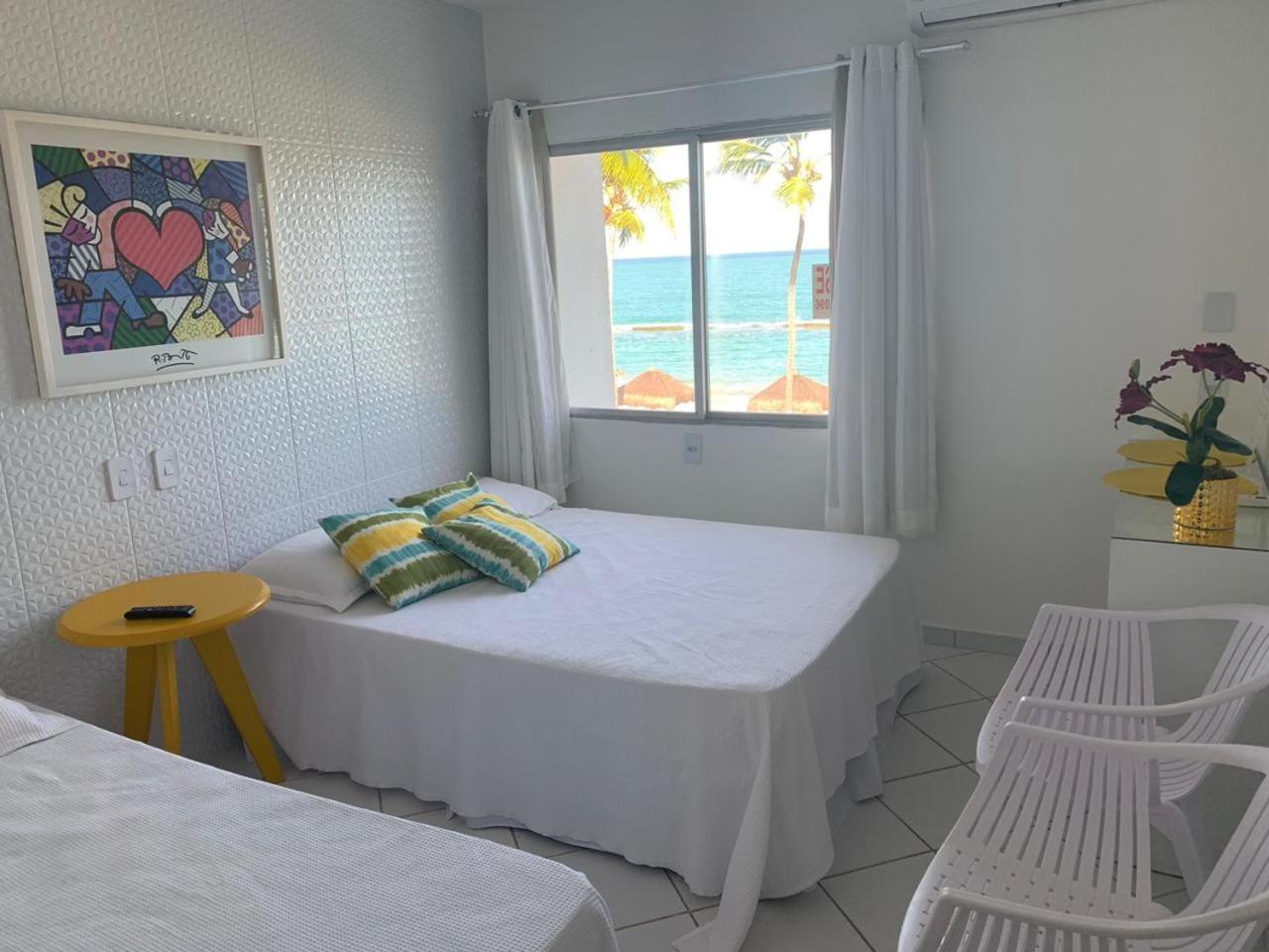 Flats Vista Mar E Frente Mar Na 프라이아 두스 카르네이로스 외부 사진